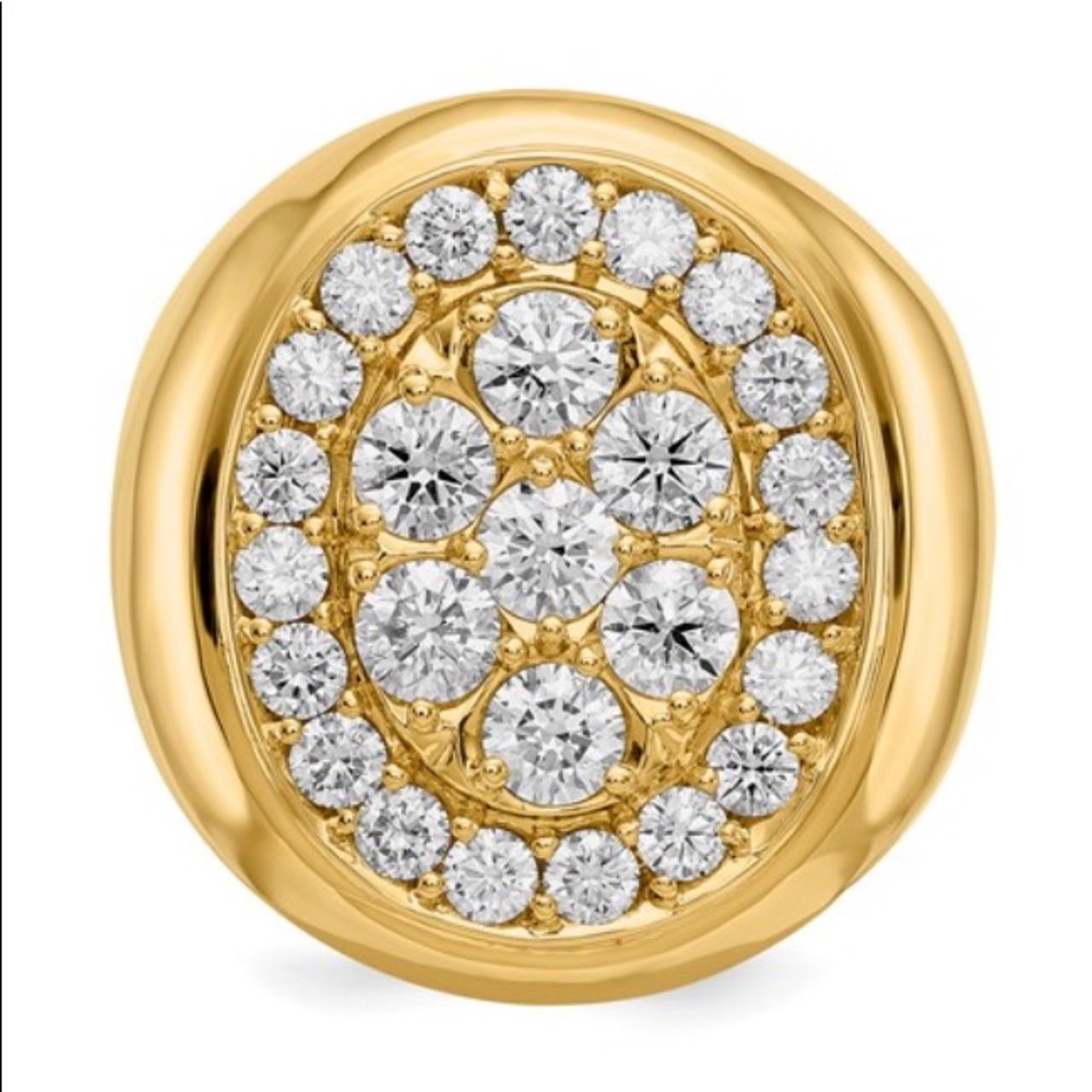 14k Men’s Diamond Ring 2.94cts - Picture 4 of 6
